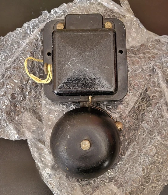 VINTAGE GPO BELL 56C Bakelite Telephone Bell Ringer Complete Retro 1982 ...
