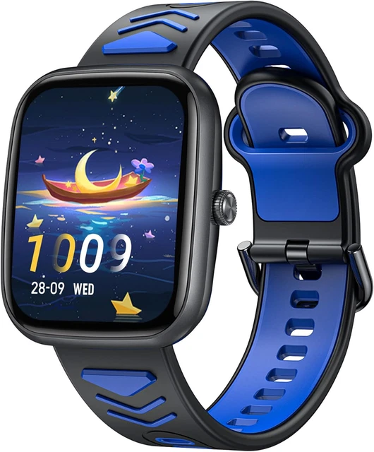 Montre Connectée Pour Enfants Clleylise Bleue - Reconditionnée, Avec Multiples Fonctions (appareil Photo, Podomètre, Etc.)