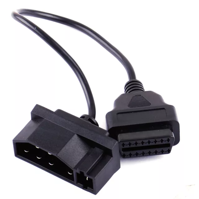 Diagnostic Tool Adapter Cable 7Pin Male OBD1 to OBD2 16 Pin fit for ford EFI