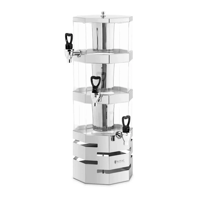 Saftdispenser Saftspender Getränkespender Gastro Getränke Dispenser 3 x 3,5 L