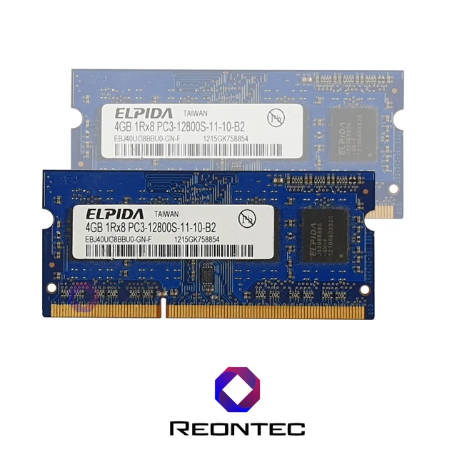 4GB LAPTOP RAM Elpida PC3-12800S DDR3 EBJ40UG8BBU0-GN-f 1Rx8 EUR 16,85 ...