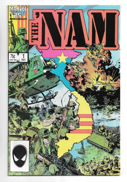 The `Nam #1 Marvel Comics 1986 Michael Golden Cover / Vietnam War