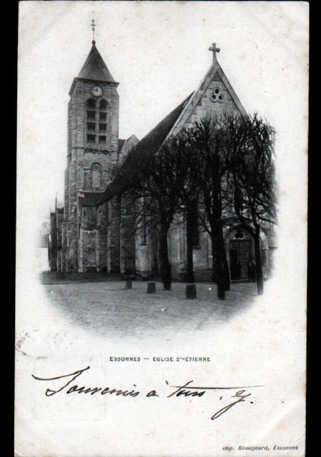 ESSONNES (91) EGLISE SAINT-ETIENNE en 1903