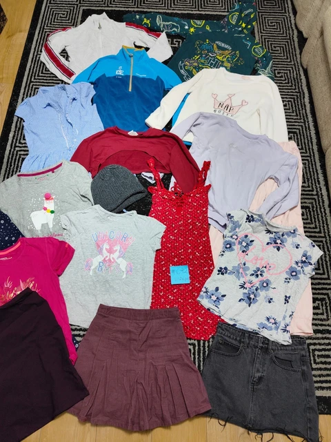 #C92💜 Huge Bundle Of Girls Clothes 11-12years NEXT GEORGE CRAGHOPPERS LIPSY HAR