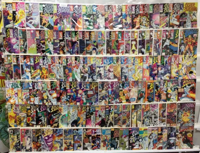 Marvel Comics Silver Surfer Run Lot 1-138 Plus Annual 1-7, ‘97, One-Shots FN/VF