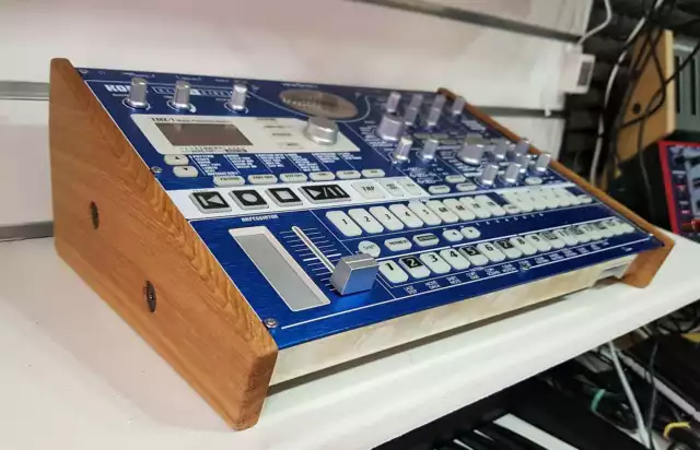 Korg Electribe ESX-1 EMX-1 Solid Oak Stand from Synths And Wood