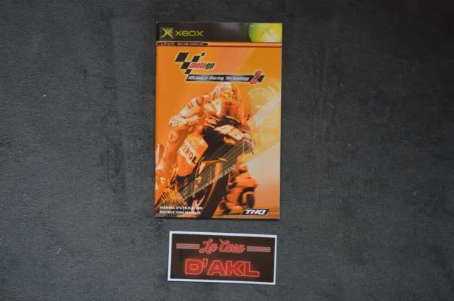 ₪ PAS DE JEU ₪ Notice - XBOX Classic - MotoGP Ultimate Rafcing Technology 2