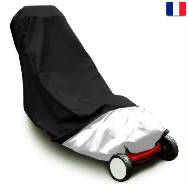 Bâche Housse de protection pour tondeuse à Gazon Étanche Poussière Pluie 190cm