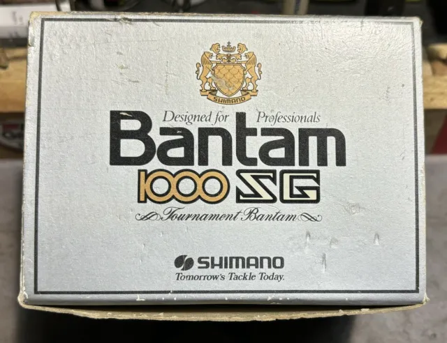 VINTAGE SHIMANO TOURNAMENT Bantam 1000 SG Fishing Baitcast Reel Box (no reel)  $39.00 - PicClick