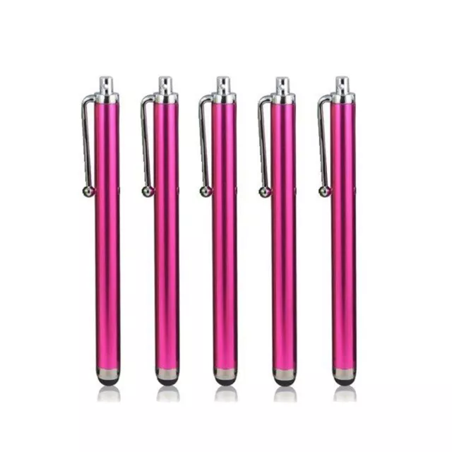 5 x Touch Screen Stylus Pen For iPad Pro Samsung Galaxy Tab Tablet Kindle Pink