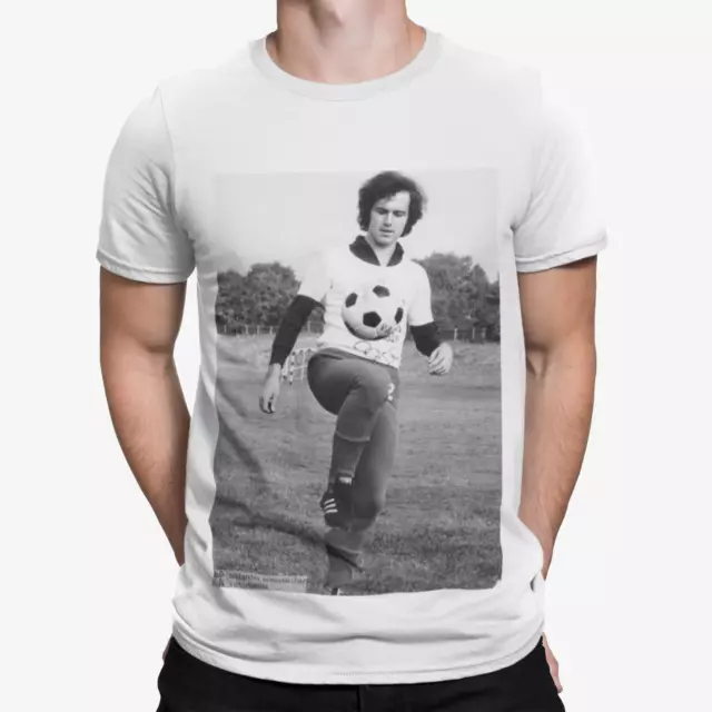 Franz BW T-Shirt - Football Retro Sport Iconic England Euro Kaiser 96 Germany