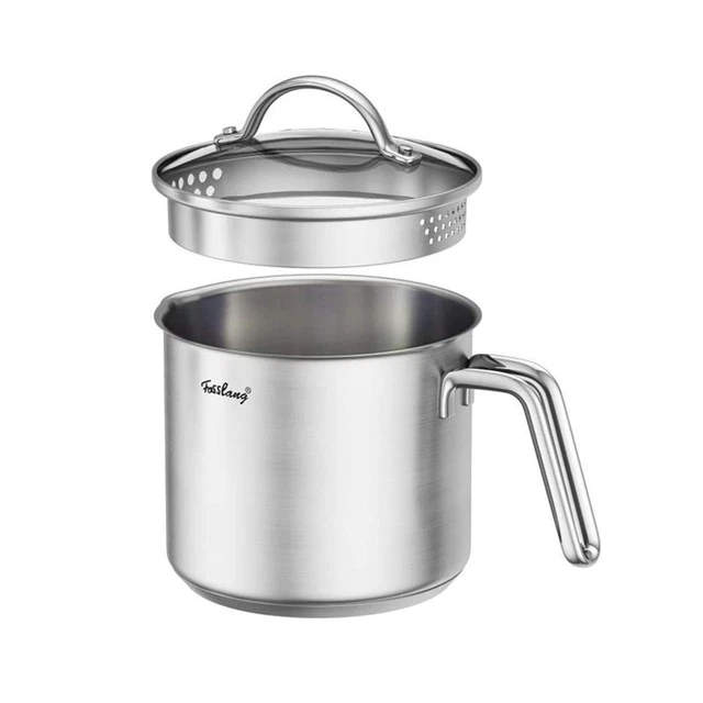 Mini Casserole Chauffante Anti-adhésive Avec Double Bec Verseur | Idéale Pour œufs, Boulettes, Friture Sans éclaboussures