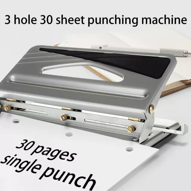 1/4 Inch Hole Punch,single Hole Punch Heavy Duty Hole Punches Paper Punch  Portable Hand Held Long Hole Punch Small Hole Puncher (1/4''-6mm Hole)