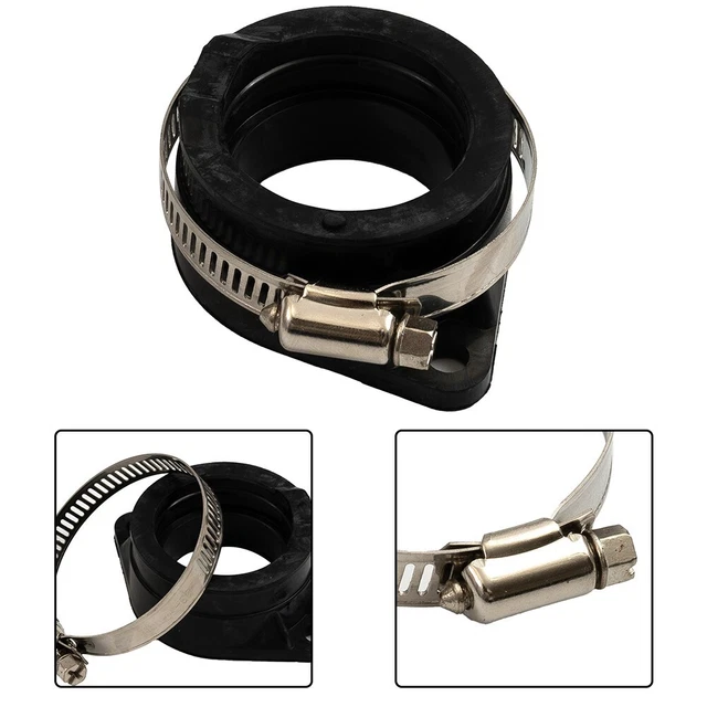 Adaptateur Caoutchouc Carburateur 38 Mm - Joint D'entrée Pour Collecteur