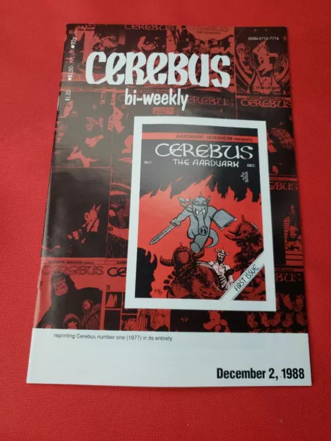CEREBUS BI-WEEKLY #1 reprints KEY 1st Appearance  / Dave Sim