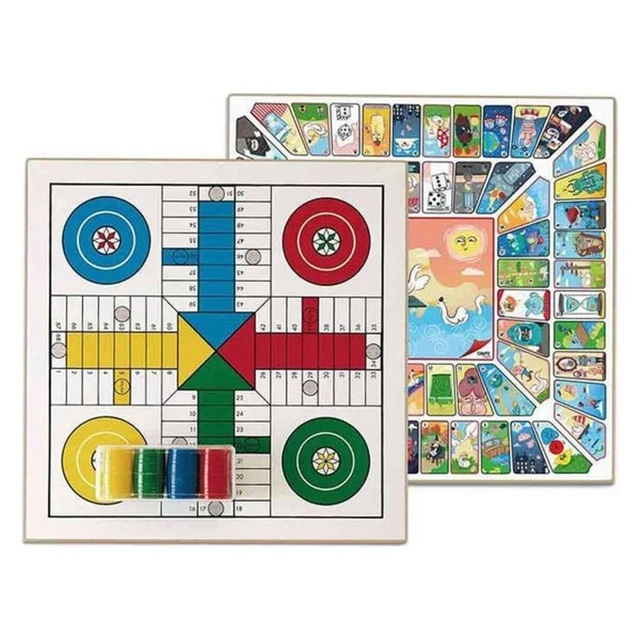 malette de jeux ancienne chevaux dames jeu de l'oie etc