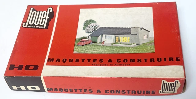 Jouef (Pola) réf 788 bungalow neuf non monté en très bon état 1966 maquette rare