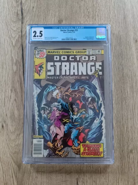 Comics Marvel Doctor Strange Master Of The Mystic Arts Cgc 2.5