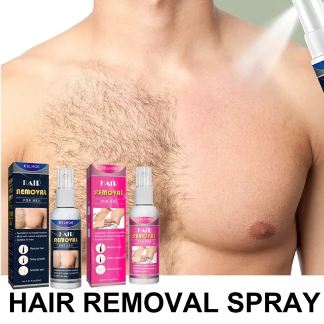 Aisselle Bras Indolore Cheveux Solvant Épilation Spray Growth Inhibiteur Pie ,