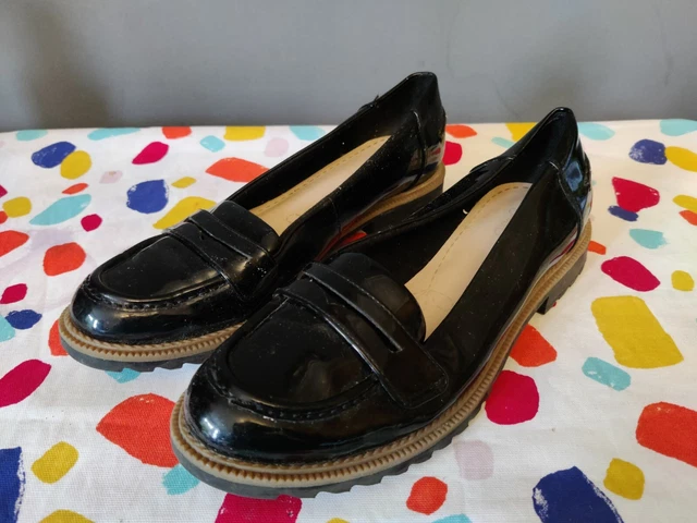 Clarks griffin milly black patent store