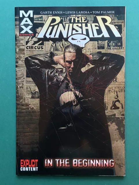 Punisher Max Vol.1: In The Beginning TPB VF/NM (Marvel 2005) Graphic Novel Ennis