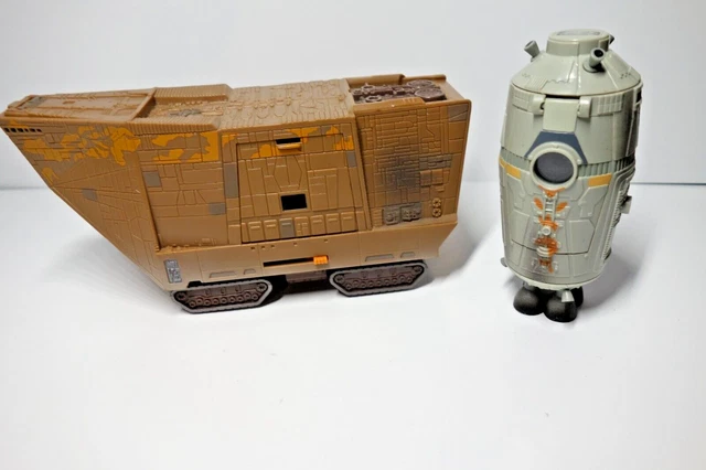 Star Wars Action Fleet Sandcrawler + Escape Pod Galoob Navi Spaziali