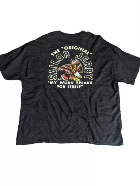 The Original Sailor Jerry Spiced Rum (Lot Of 63) Black Shirt Mens Size XL