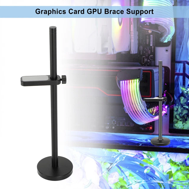 Gpu Support Bracket Vertical Graphic Card Support Adjustable Gpu Sag  Bracket 