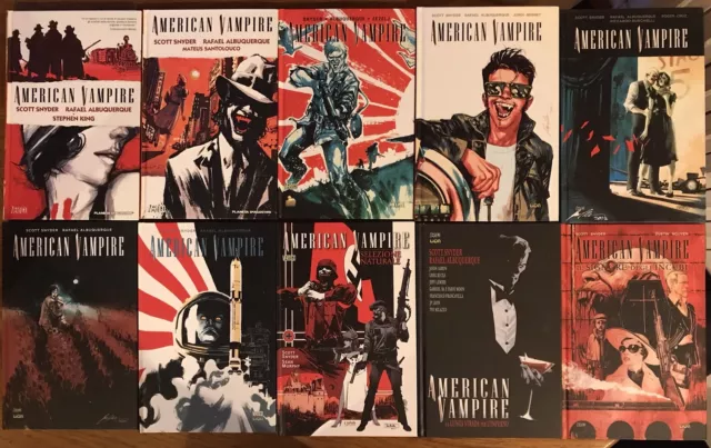 American Vampire vol. 1/7 COMPLETA +3 SPECIALI PLANETA RW LION NO OMNIBUS RARA