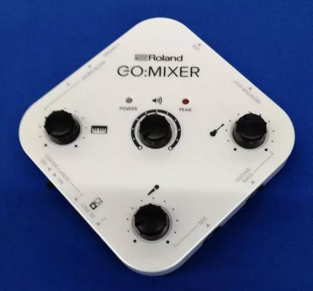 Utilisé Roland Go: Mixer Audio Interface pour Smart Téléphone Blanc
