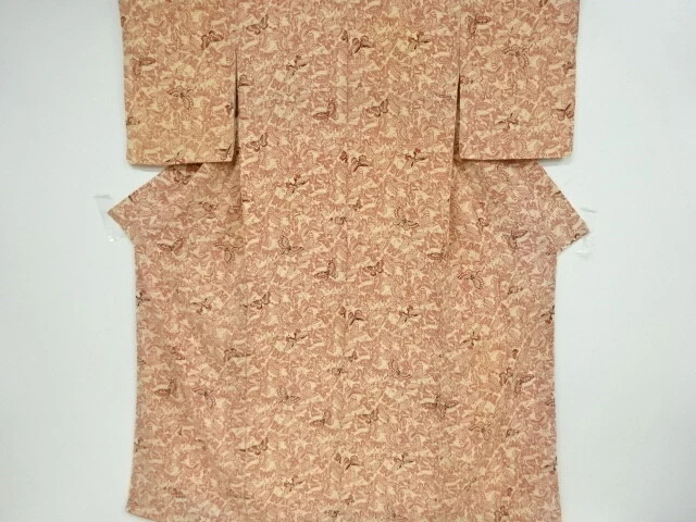 42669# Japanese Kimono / Antique Kimono / Butterfly