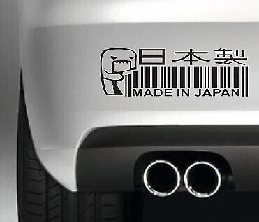 MADE IN JAPAN CAR FUNNY CAR STICKER DRIFT BUMPER STICKER DRIFT JDM 4x4