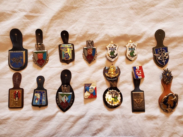Lot De 17 Insignes Pin's De Curling Vintage – Années 50 à 2010 – Collection Job