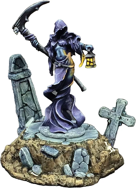 Figurine Grave Wraith – Miniature Bones Pour Jeux De Rôle Fantasy – Échelle 25 Mm – Modèle Non Peint