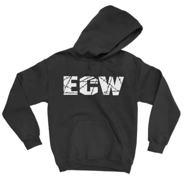 Ecw Hoodie Wcw Wwf Wwe Boxing Ufc Mma Gym Mens Women Boys Toddler Hoody Top