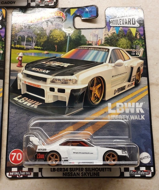 Hot Wheels Skyline SPR Silhouette - Modellino Auto In Scala 1:64 Per Collezionisti - 3