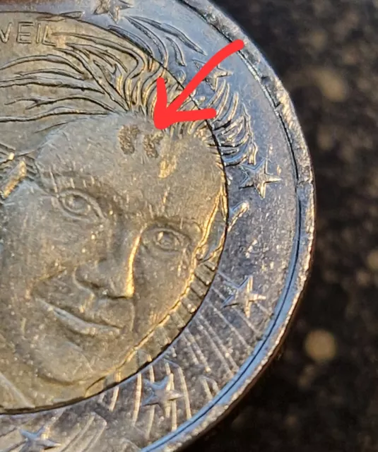 2018 SIMONE VEIL 2 Euro Coin Multiple Defects Rare $267.83 - PicClick