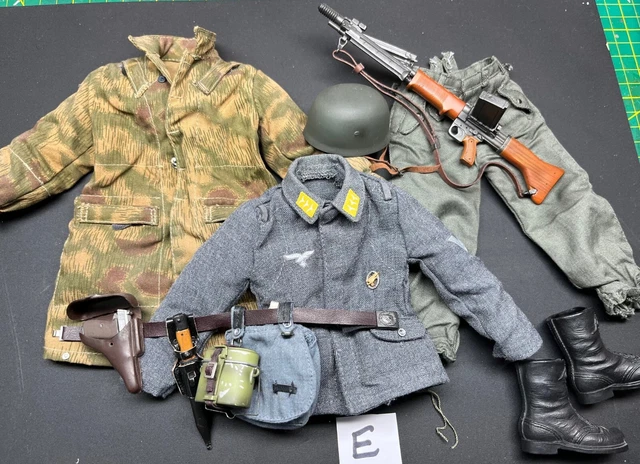 1/6TH SCALE GERMAN WW2 Fallschirmjager Outfit (E) Dragon / DID *LOOK* £ ...