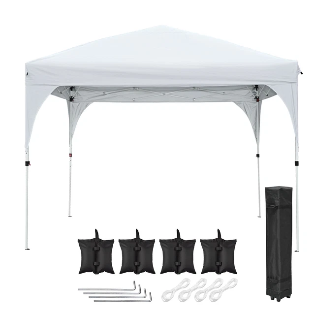 10"x10" Pop Up Canopy Camping Portable Folding Gazebo Outdoor Vendor Party Tent 10"x10" Pop Up Canopy Camping Portable Folding Gazebo Outdoor Vendor Party Tent