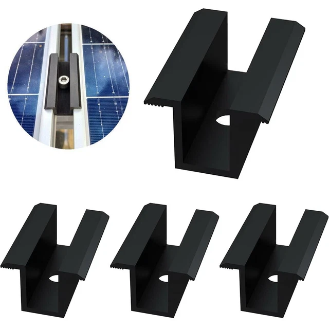 Pannello Solare Morsetto Medio Abrasione Accessori Lega Alluminio Corrosione
