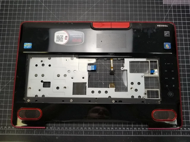 Toshiba Qosmio X505 Series 18.4" Laptop Palmrest W/ Touchpad 3BTZ1TA0IU0 #md346