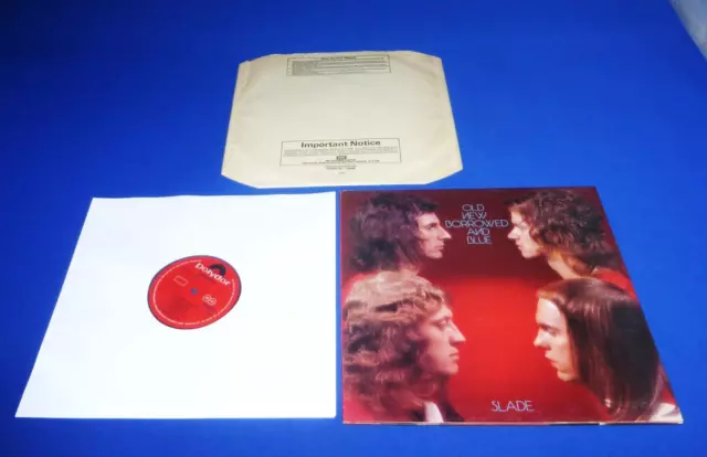 Slade - Old New Borrowed And Blue Lp -> Org. Uk Import From 1974 + Dream Conditi