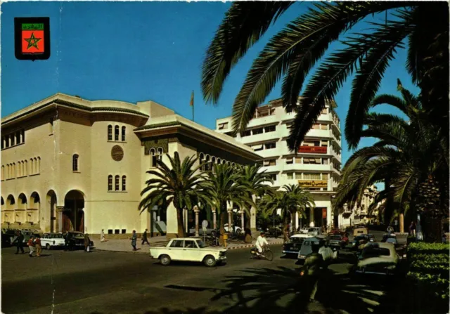CPM AK Casablanca - Av. Hassan II and the Moroccan Post Office (880333)