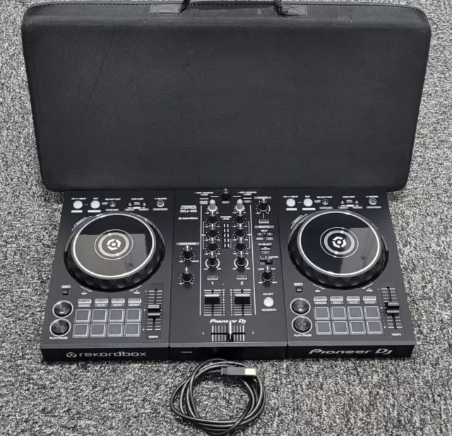 Pioneer DDJ-400 2 Channel DJ Controller + Carry Case - Excellent Condition