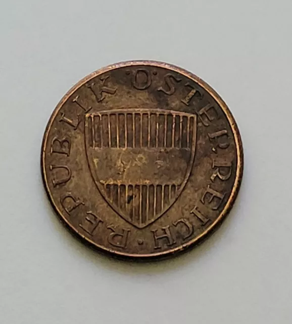 Austria 1965 - 50 Groschen  Coin - Austrian Shield - BT-059