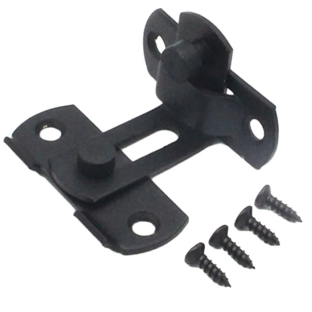 90° Right Angle Door Latch Lock Stainless Steel Barn Sliding Door Latch Lock