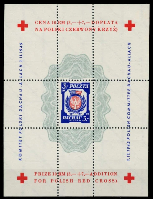 Polen Dachau Kriegsgefangenenlagerpost Block 3 X691C2E