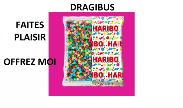 LOT DE 2 - HARIBO - Bonbons Dragibus Pik - paquet de 220 g EUR 32