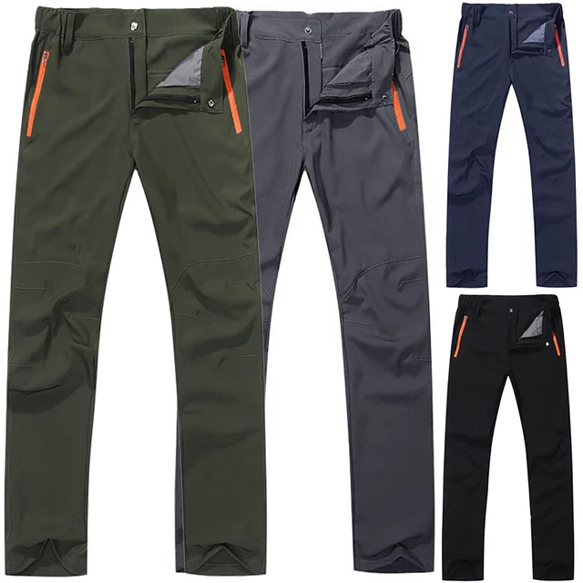 Pantaloni da uomo conchiglia morbida tattici antivento cargo combattimento escursionismo arrampicata*