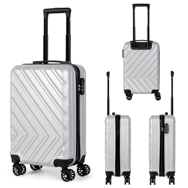 20 INCH LIGHTWEIGHT Carry On Suitcase, Hard Shell Luggage with Spinner